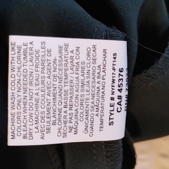 2/$30 NWT Women's Dark Green Another Story Straight Leg Trousers - Picture 8 of 8